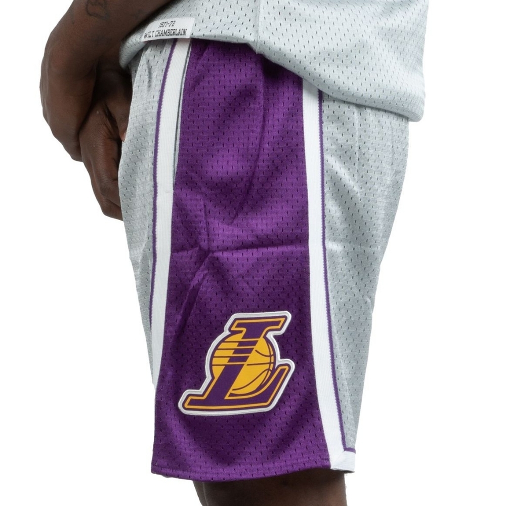 Mitchell & Ness Los Angeles Lakers 75th Anniversary Swingman Shorts Men's Large